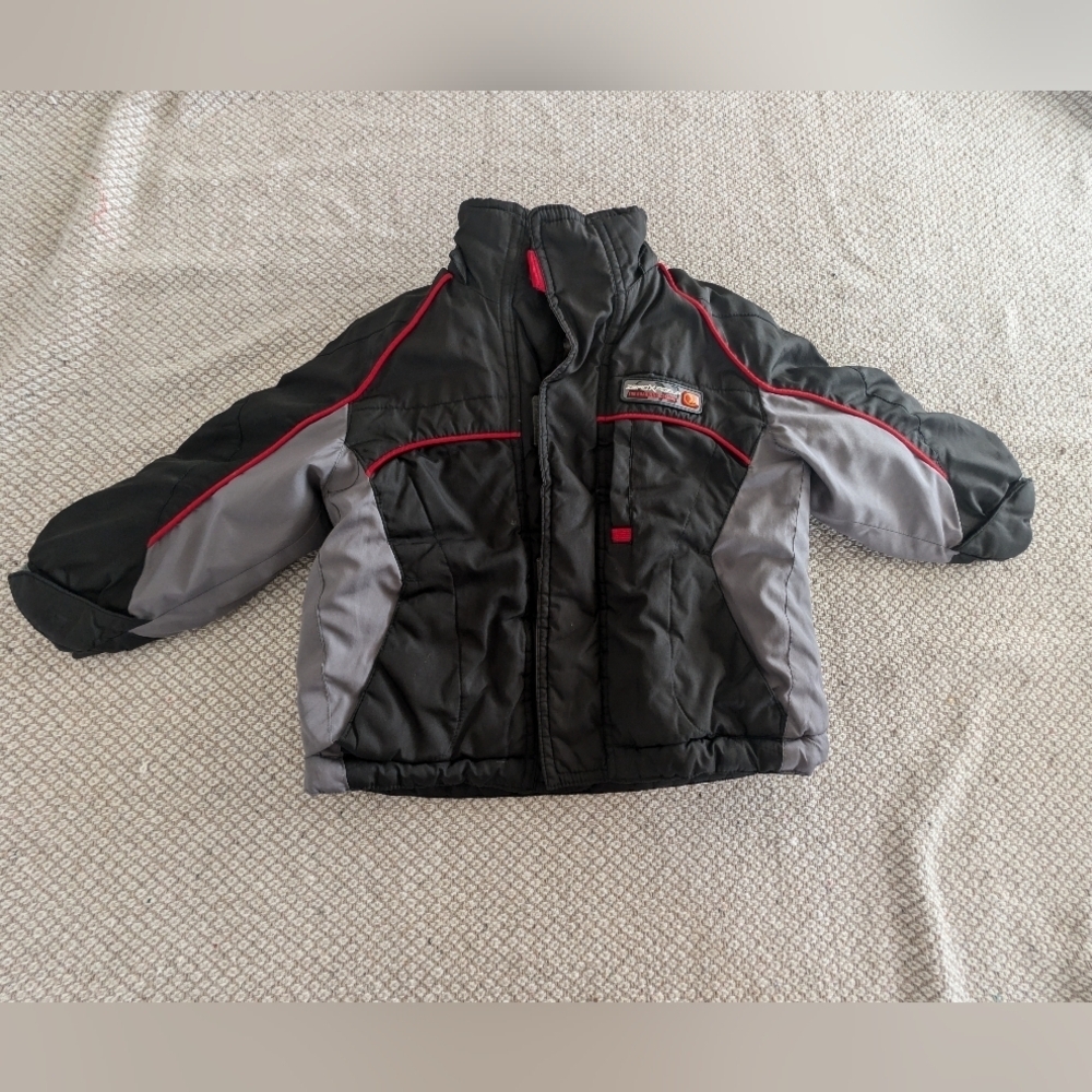 ZeroXposur Black and Gray Kids Puffer Jacket
